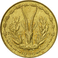 Monnaie, West African States, 5 Francs, 1986, Paris, TTB+ - Côte-d'Ivoire
