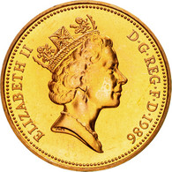 Monnaie, Grande-Bretagne, Elizabeth II, 2 Pence, 1986, SPL, Bronze, KM:936 - 2 Pence & 2 New Pence