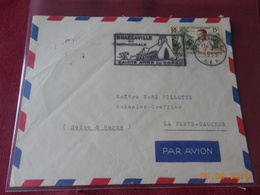 Lettre De 1955 Avec Flamme De Brazzaville A Destination De France) - Lettres & Documents