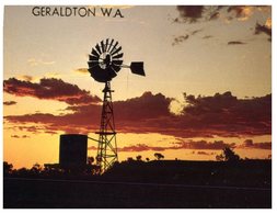 (100) Australia - WA - Geraldton Wind Mill - Water Towers & Wind Turbines