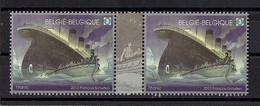 Belgique 2012 COB 4228/29 XX  Titanic 100 Ans Après - Unused Stamps