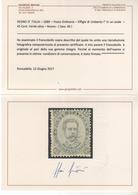 1889 45 C. Oliva MNH Certificato Bifani - Nuovi