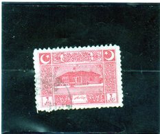 B - 1922 Turchia - Palazzo Assemblea Nazionale - Ankara - Used Stamps