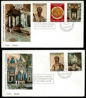 Vatikan Vatikaan 1967 - Martyrien Der Heiligen Peter Und Paul - MiNr 523-527 FDC - Briefe U. Dokumente