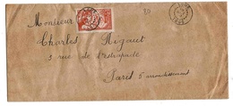 Togo Lettre Lome 1937 Exposition Internationale Paris ( Cote Dallay / Lettre = 85 € ) Cover Beleg - Brieven En Documenten