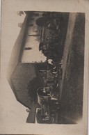 Militaria/ Photo Carte Postale Ancienne / Bivouac à La Ferme/ Militaires Chevaux Et Carioles/ 1914-1918         PHOTN418 - Guerre, Militaire