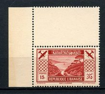 GRAND LIBAN 1936 PA N° 55 ** Neuf MNH Luxe Avions Planes Tourisme Sports Ski - Unused Stamps