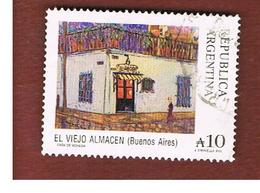 ARGENTINA - SG 2092a  - 1988 HISTORICAL SITES: EL VIEJO ALMACEN  (WITH  EL BEFORE VIEJO)  -    USED ° - Used Stamps