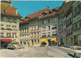 E387 SUISSE - BURGDORF - KRONENPLATZ - BERTHOUD - PLACE DE KRONE - BOUTIQUE L'ANGLOIS & Cie PAPETERIE - Berthoud