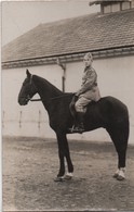 Photo  Carte Postale Anciennen/ Militaire à Cheval/ Armée à Déterminer/ Vers 1920-1940 ?    PHOTN428 - Oorlog, Militair