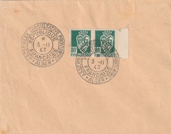 Algérie  Lettre Avec Oblitération Assamblée Consultative Provisoire - - Lettres & Documents