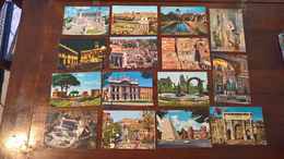 1 Set Lotto 15 Cartoline Roma FG 6 V Colori Arco Settimio Severo Pirmide Caio Fontana Trevi Foro Romano Altare Patria - Collections & Lots