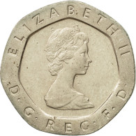 Monnaie, Grande-Bretagne, Elizabeth II, 20 Pence, 1984, TTB, Copper-nickel - 20 Pence