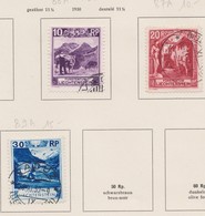 LIECHTENSTEIN 1930:   3 Timbres Oblitérés,    TTB - Collections