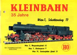 Catalogue KLEINBAHN 1982 35 Jahre HO + Preisliste ÖSH - Alemania