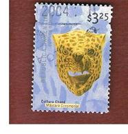 ARGENTINA - SG 2767  - 2000 ARGENTINE CULTURE: CERIMONIAL TIGER MASK     -    USED ° - Used Stamps