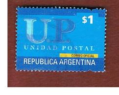 ARGENTINA - SG 2810  - 2001 POSTAL AGENT : $ 1    -    USED ° - Usados
