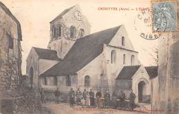 Crouttes    02     L'Eglise     (voir Scan) - Andere & Zonder Classificatie