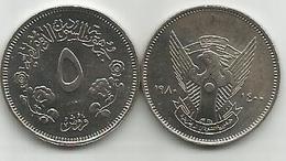 5 Qirsh Ghirsh 1980 High Grade - Soedan