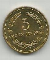 El Salvador 3 Centavos  1974. - Salvador