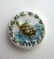 FEVE - WWF MEDAILLON TORTUE MARINE 1986 - Animaux