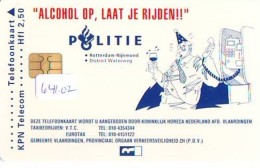 NEDERLAND CHIP TELEFOONKAART CRD 641.02 * POLITIE * POLICE  * Telecarte A PUCE PAYS-BAS ONGEBRUIKT MINT - Polizia