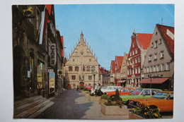 (10/6/14) AK "Weißenburg/Bay." Luitpoldstraße Und Rathaus - Weissenburg