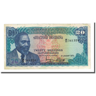 Billet, Kenya, 20 Shillings, 1975-01-01, KM:13b, TTB - Kenya