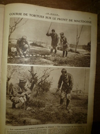 1917 LE MIROIR:Course De Tortues Sur Le Front;Nicolas II Et Alexis;Belges En Afrique Allemande;Gravure De Carrey;etc - Frans