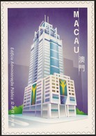 POSTAL MAXIMO - MAXIMUM CARD - Macau Macao Portugal 1999 - Obras Edifícios Modernos - Modern Architecture- Administração - Postwaardestukken