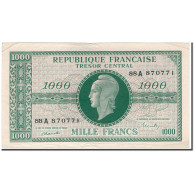 France, 1000 Francs, 1943-1945 Marianne, 1945, TTB+, Fayette:VF 12.1, KM:107 - 1943-1945 Maríanne