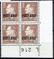 DENMARK  #  FROM 1972 - Paketmarken