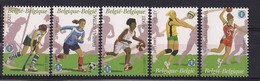 Belgique 2011 COB 4155/59 XX  Les Femmes Et Le Sport D'équipe - Unused Stamps