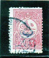 B - 1909 Turchia - Piccolo Tughra - Used Stamps