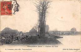 Mennessis    02         Chantiers Du Canal       (voir Scan) - Andere & Zonder Classificatie