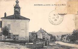 Montreuil Aux Lions     02         La Place De La Mairie    (voir Scan) - Andere & Zonder Classificatie