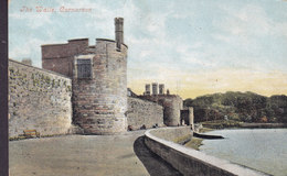 United Kingdom PPC The Walls, Caernavon Castle Valentine's Series (2 Scans) - Caernarvonshire