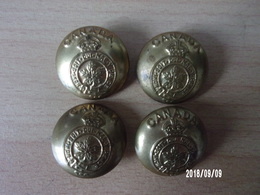 Canada WWII Lot De 4 Boutons GM - Botones