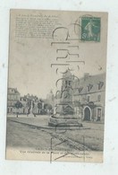 Crécy-en-Ponthieu (80) : Le Monument Aux Morts Et Vue De La Place En 1908 (animé) PF . - Crecy En Ponthieu