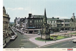 Postcard Station Square Harrogate My Ref  B22959 - Harrogate