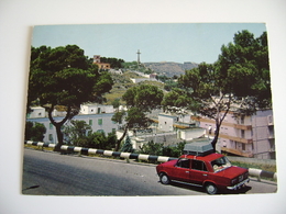 OSTUNI    CROCE  LUMINOSA AUTO  CAR    BRINDISI PUGLIA   VIAGGIATA  COME DA FOTO - Brindisi