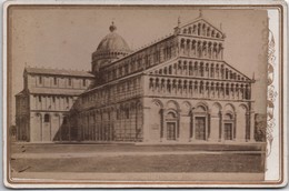 Photo Ancienne Montée Sur Carton/Eglise /Italie?/à Déterminer/Pinat-Lécallier/Elbeuf/Vers 1880-1900    PHOTN454 - Old (before 1900)