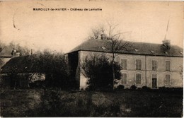 10 ..MARCILLY LE HAYER .. CHATEAU DE LAMOTHE  ... 1936 - Marcilly