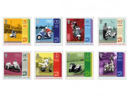 Isle Of Man    2018   Scooters  Postfris/mnh - Unused Stamps