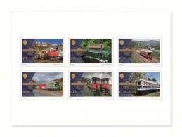 Isle Of Man    2018   Electric Railway    Postfris/mnh - Unused Stamps