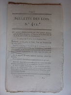 BULLETIN DES LOIS 1820 - AMNISTIE DELITS FORESTIERS NAISSANCE DUC DE BORDEAUX - REPARTITION JEUNES SOLDATS CLASSE 1819 - Gesetze & Erlasse