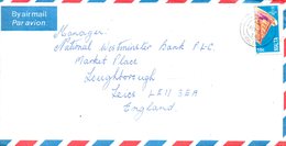 MALTE. N°783 De 1988 Sur Enveloppe Ayant Circulé. Plongeon Aux J.O. De Séoul. - Salto De Trampolin
