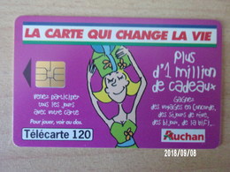 F1013A Auchan 120U SO3 09/99 Tirage 4000000 Ex. - 1999