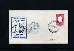 Argentina 1958 Interesting Polar Cover - Polar Ships & Icebreakers