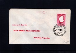 Argentina 1958 Interesting Polar Cover - Polar Ships & Icebreakers